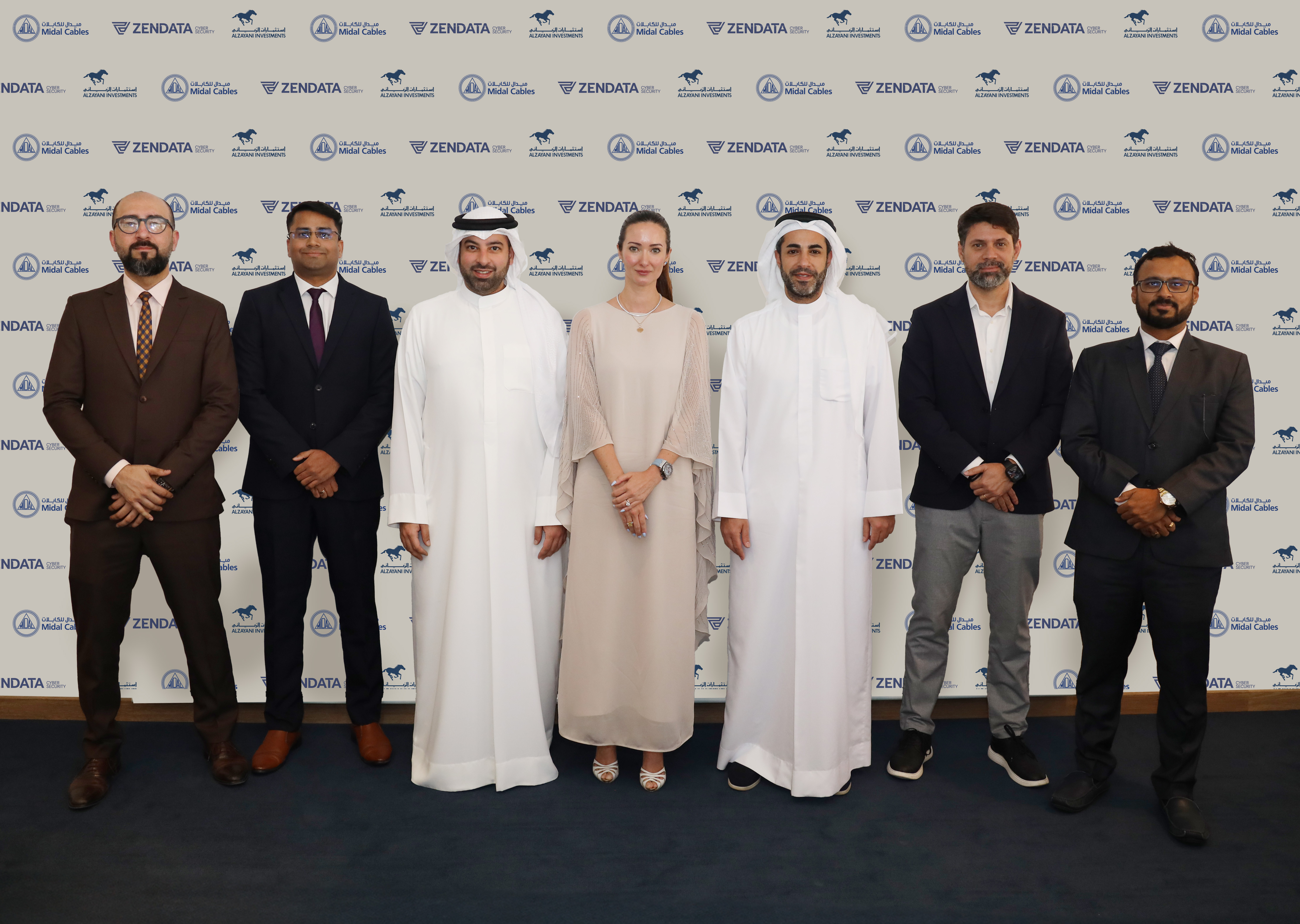 Midal Cables and Alzayani Investments announced a strategic alliance with ZENDATA
