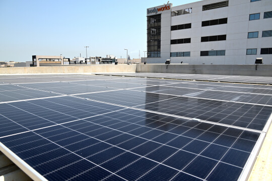 Body Works Powers Its Facility with Solar Energy Commissioned by Midal Solar