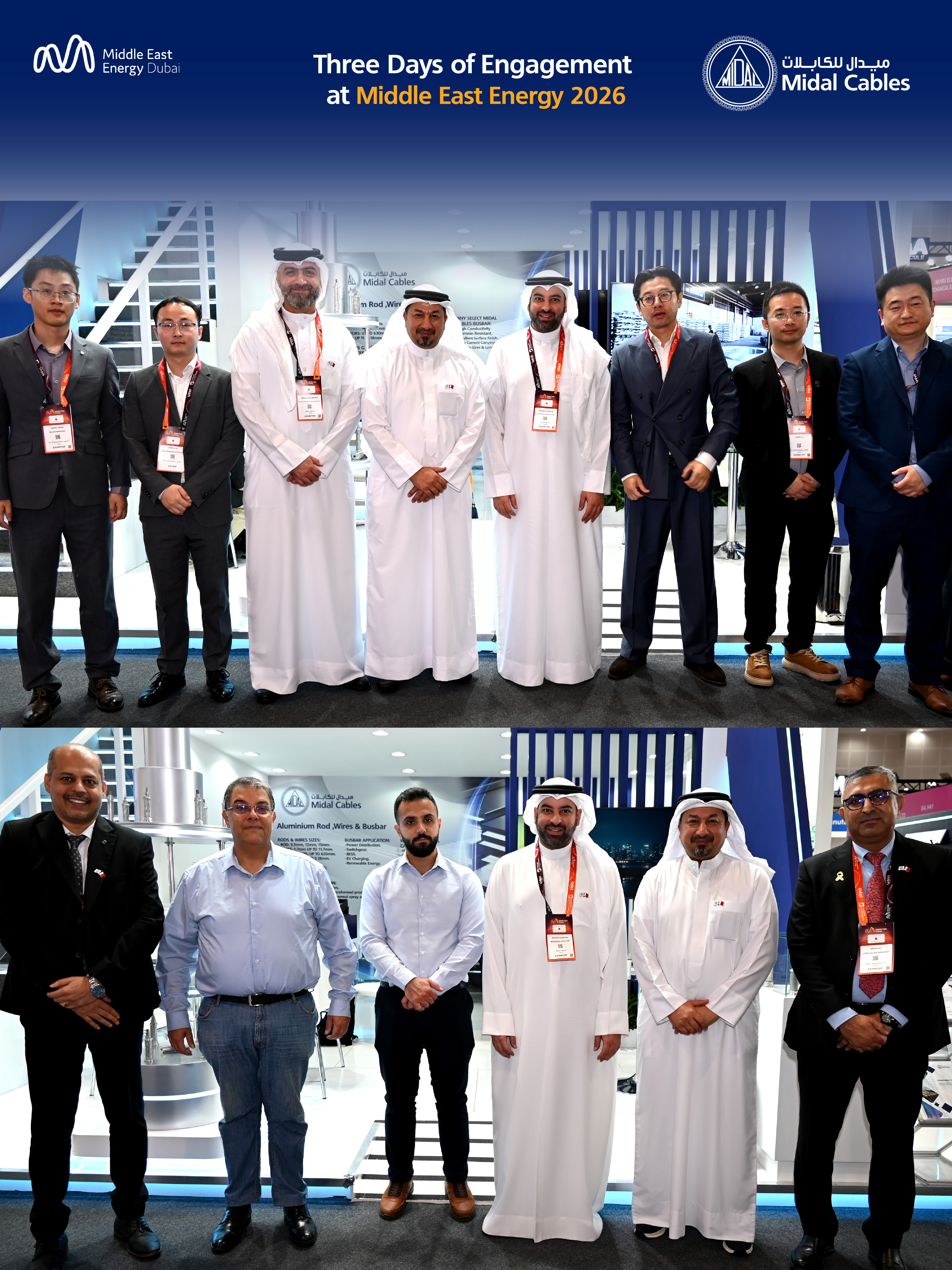 Midal Cables Concludes Successful Participation at Middle East Energy 2026